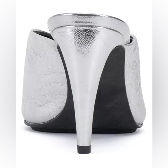 Vince Camuto Bridget High Heel Mule Pumps in Silver - Picture 4 of 14